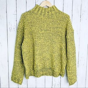 {BP.} Cozy Stitch Mock Neck Sweater